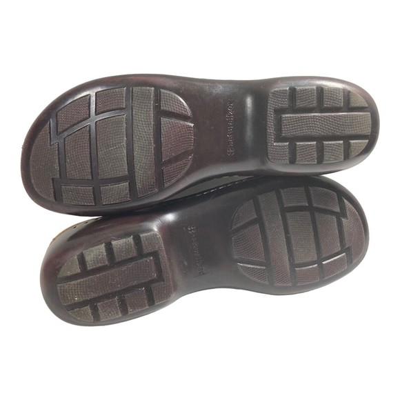 Naturalizer Pompano Women's 10N Brown Leather Slingback Sandals Shoes - Picture 9 of 10